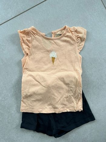 Ensemble t shirt + short