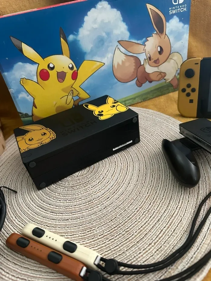 Nintendo Switch Édition Pikachu & Evoli Pokémon - photo numéro 18