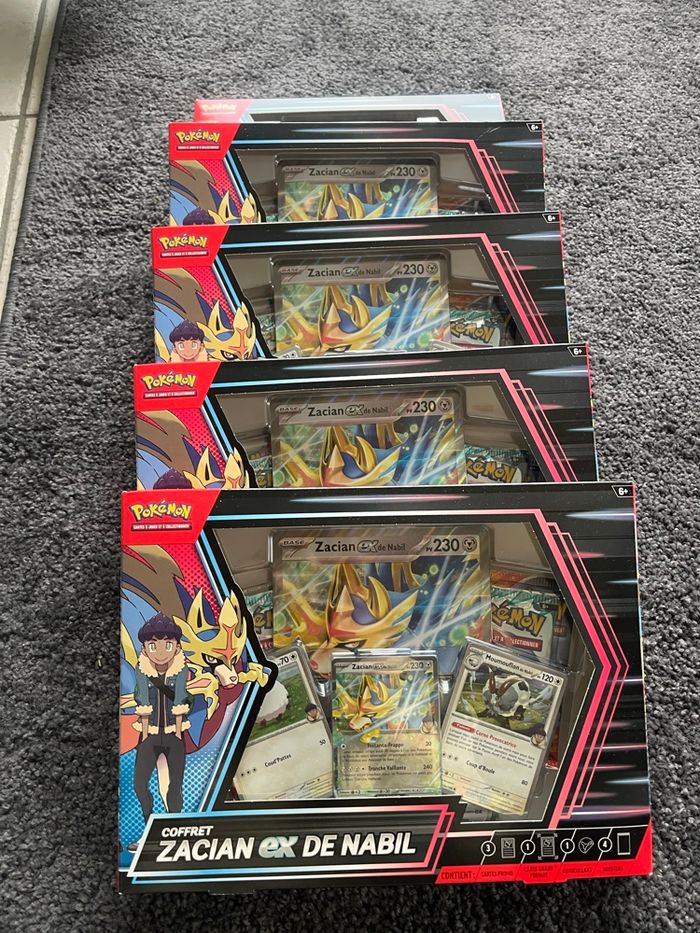 Coffret pokémon zacian ex de nabil - photo numéro 3