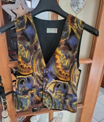 Veste de costume sans manches