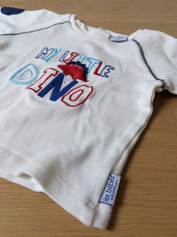 Absorba - Ensemble haut manches longues + pantalon - Taille 6 mois - photo numéro 5