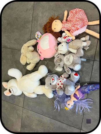 Lot de peluches