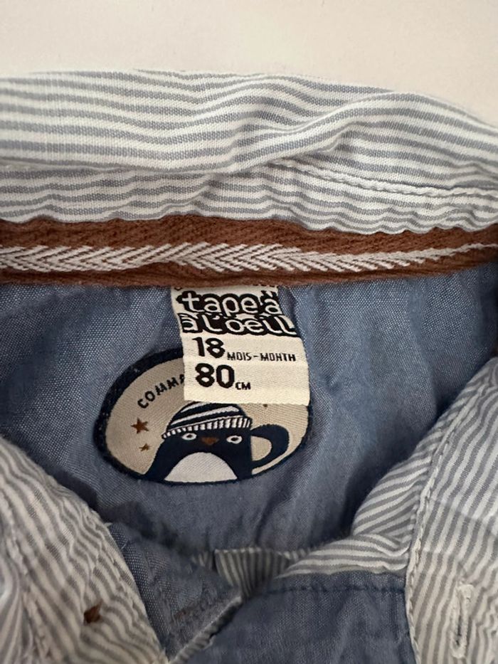 Chemise tao 18 rayures - photo numéro 5