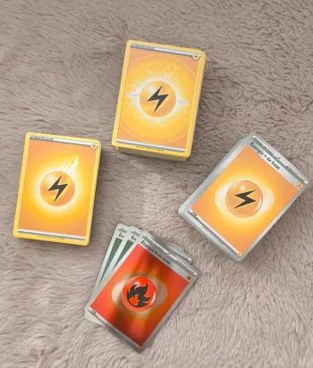 Lot de 301 cartes énergies Pokémon NO