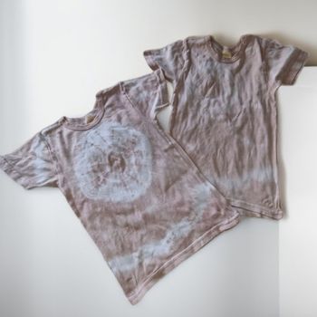 Lot de 2 t-shirts Tie&Dye Girly