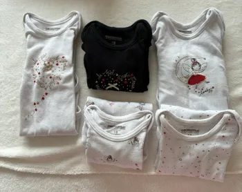 Lot bodies fille