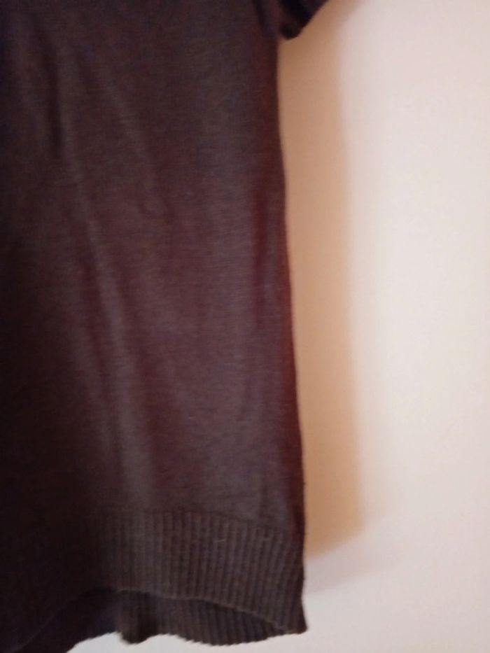 Jolie robe pull marron. 6 ans - photo numéro 11