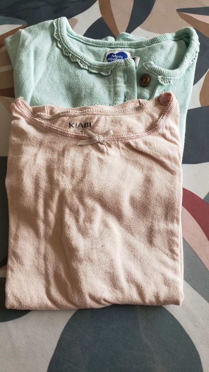 Lot maillot de corps 3 ans fille - photo numéro 2