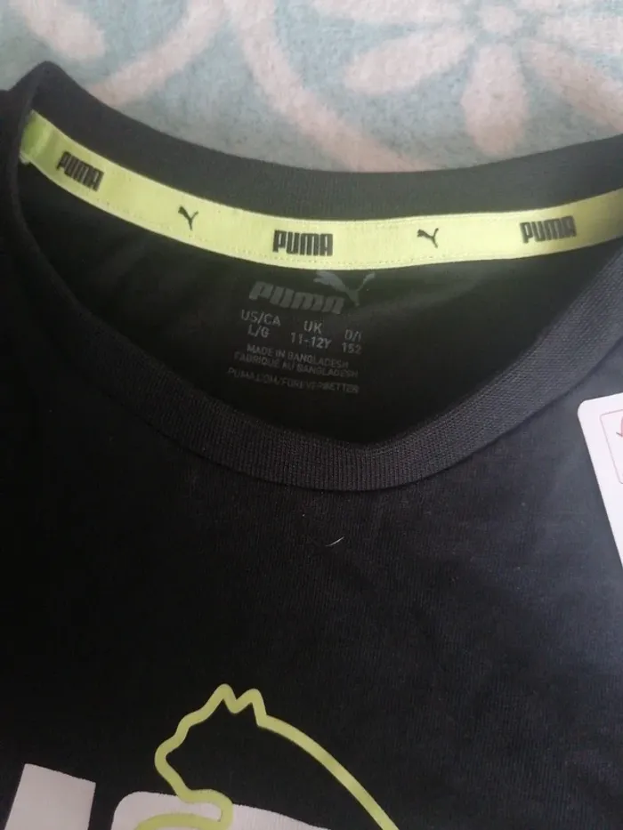 T-shirt neuf Puma 12 ans - photo numéro 4