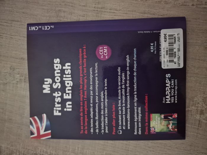 My First songs in English - photo numéro 2