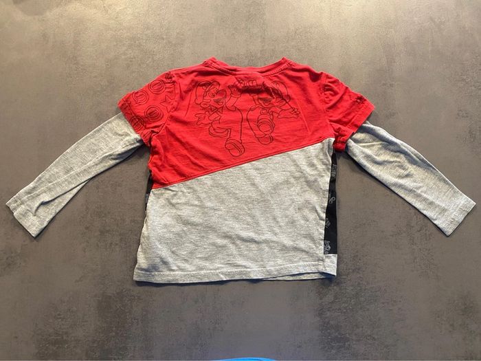 T-shirt longues manches Desigual Mario taille 5/6 ans - photo numéro 7