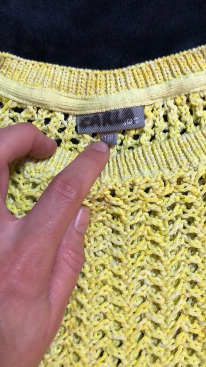 Pull à mailles larges fille 8 ans - photo numéro 3