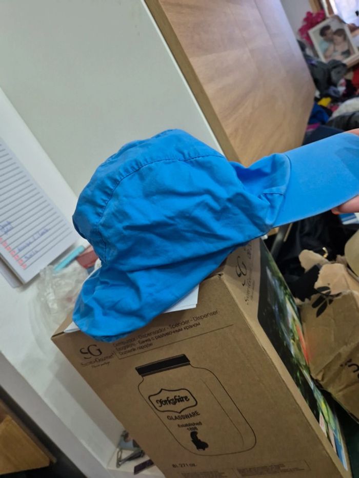 Casquette bleu queshua - photo numéro 3