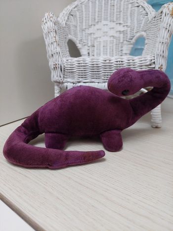 Gund - peluche dinosaure vintage 1986