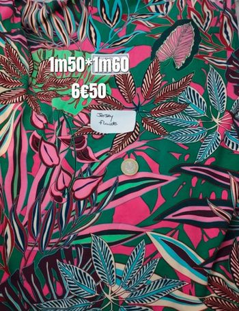 Jersey lycra et polyester