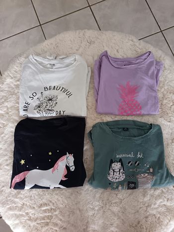 Lot t-shirt fille