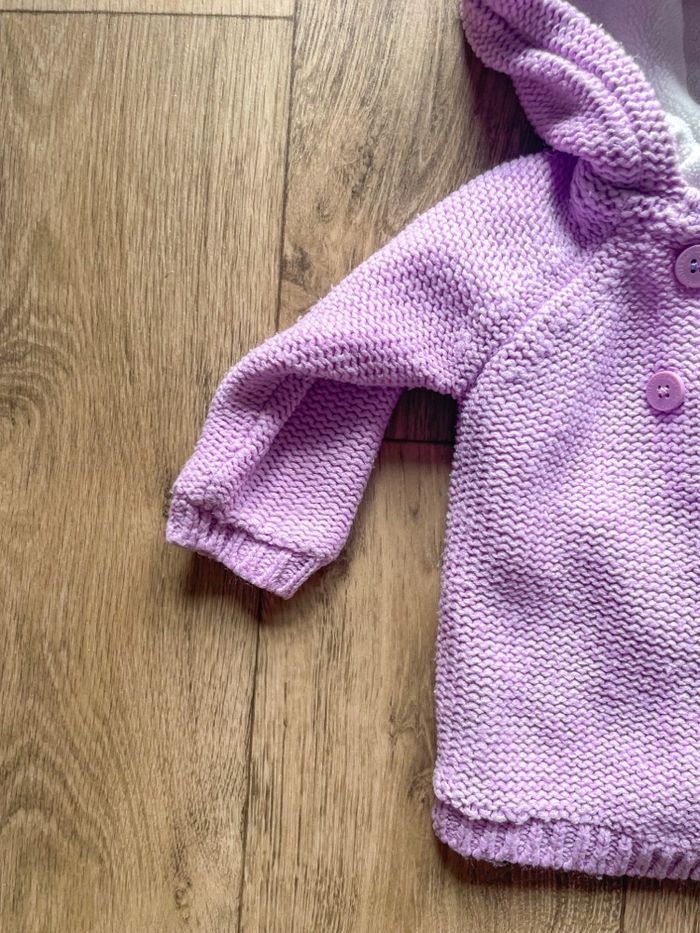 Manteau bébé fille Lupilu oreilles d’ours taille 6 mois - photo numéro 2