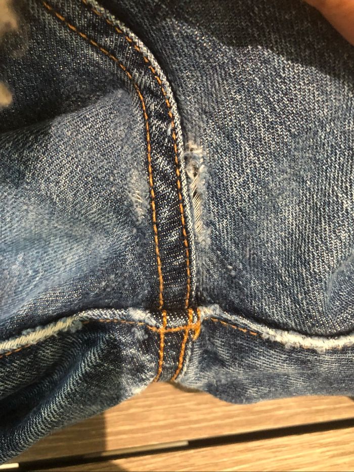 Jean 501 »Levi’s »bleu marine - photo numéro 7