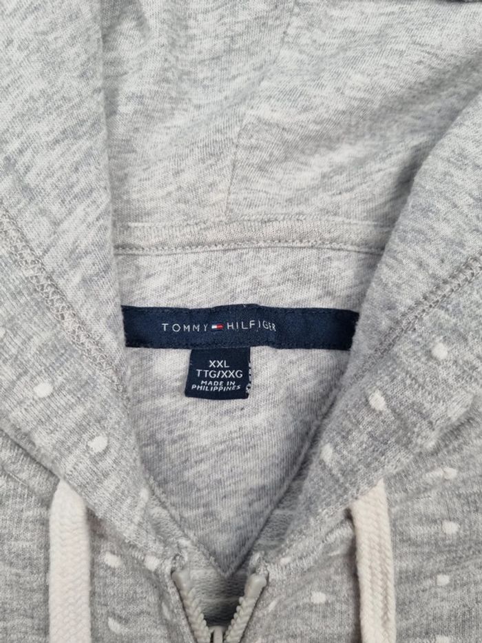 Gilet zippé à capuche Tommy Hilfiger gris XXL Femmes - photo numéro 6