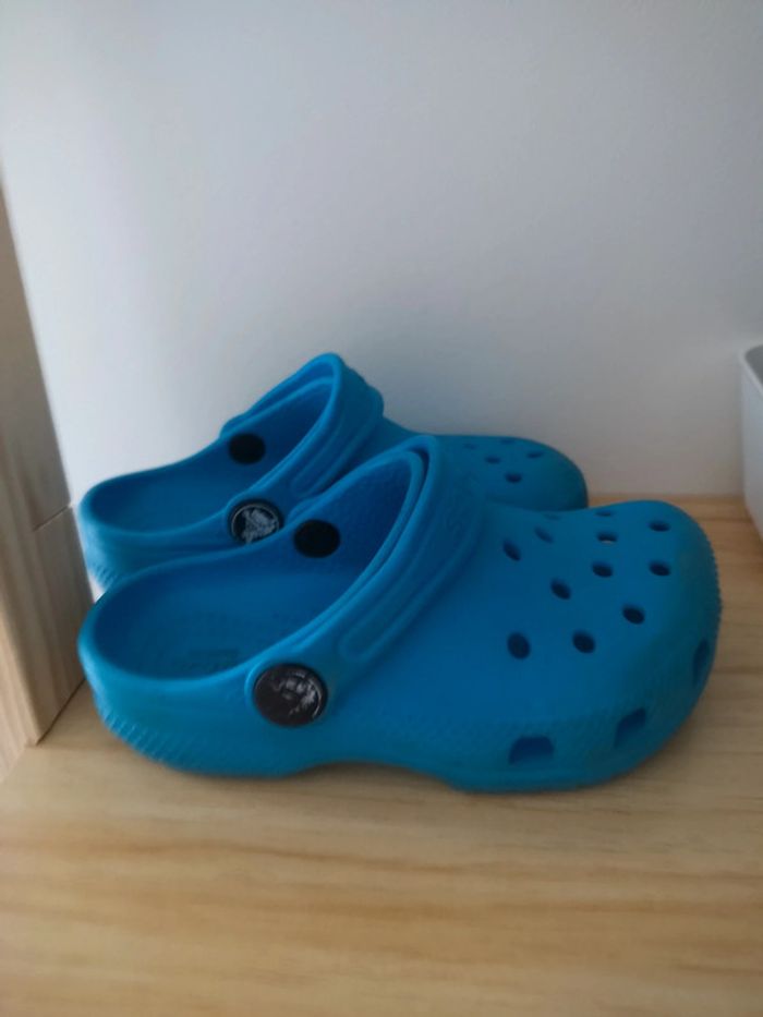 Crocs bleu - photo numéro 5