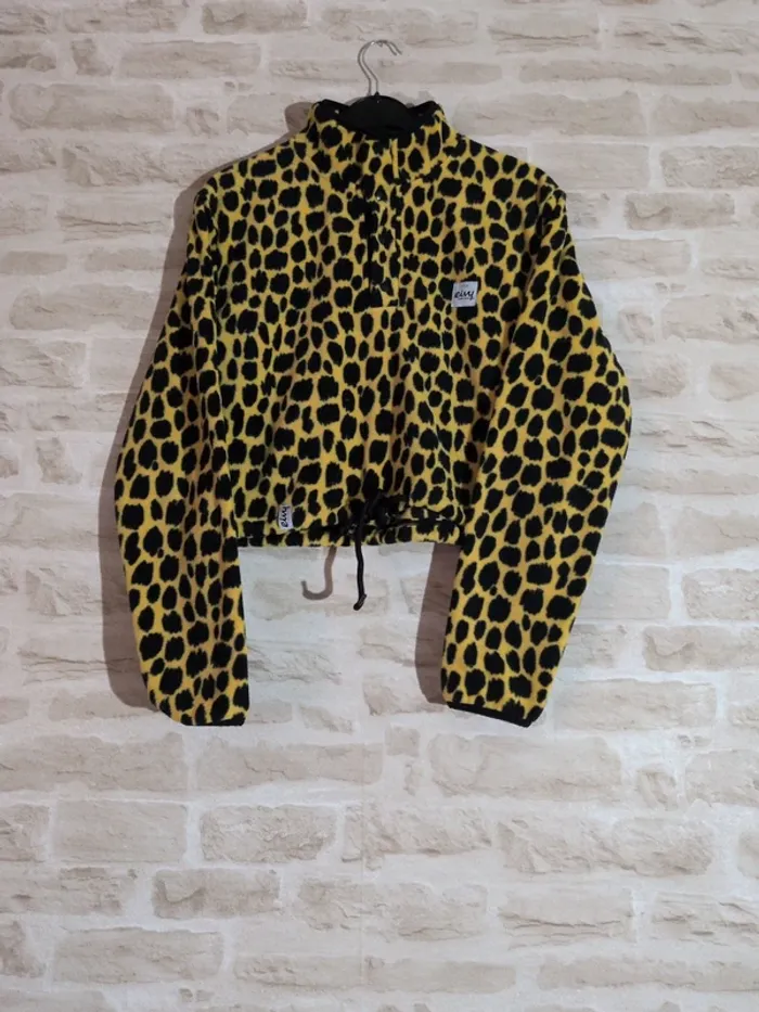 Polaire courte Envy – Taille S Léopard