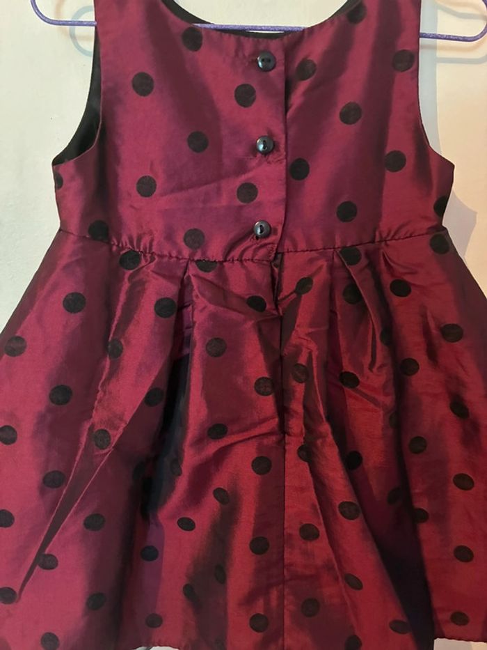 Magnifique robe à reflets changeant, taille 23 mois. - photo numéro 8