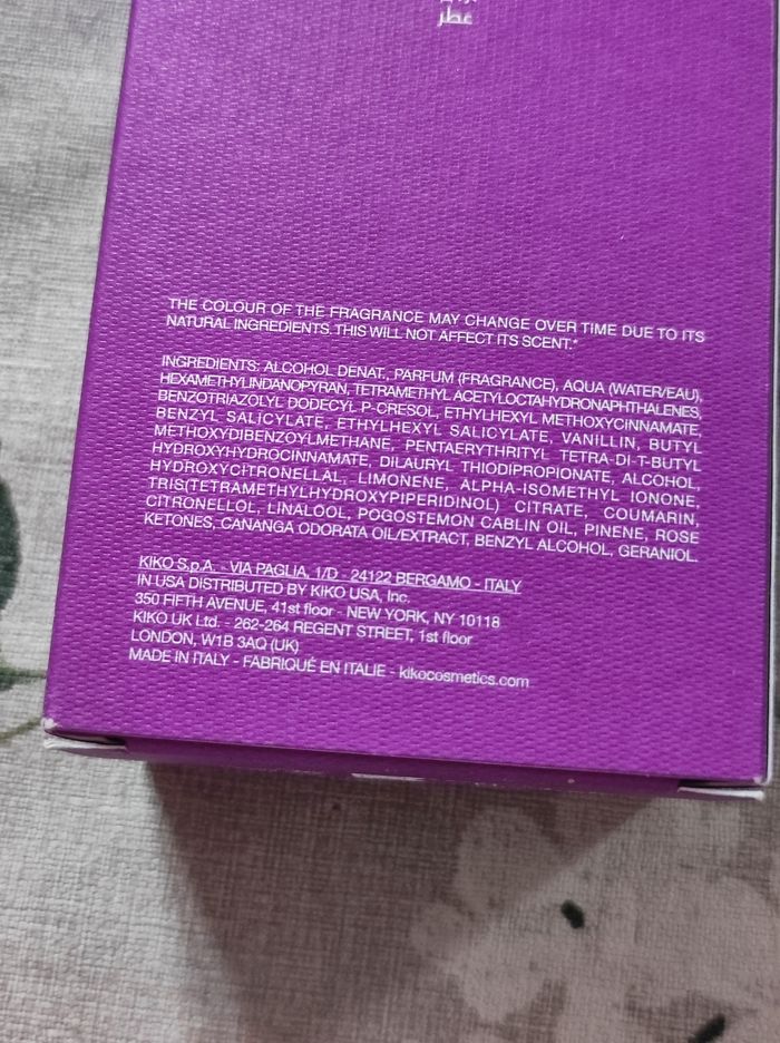 EdP Isola District 50 ml Kiko neuve - photo numéro 4