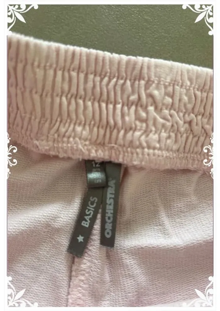 🌸 Short rose enfant pâle Orchestra – Taille 12 ans - photo numéro 5