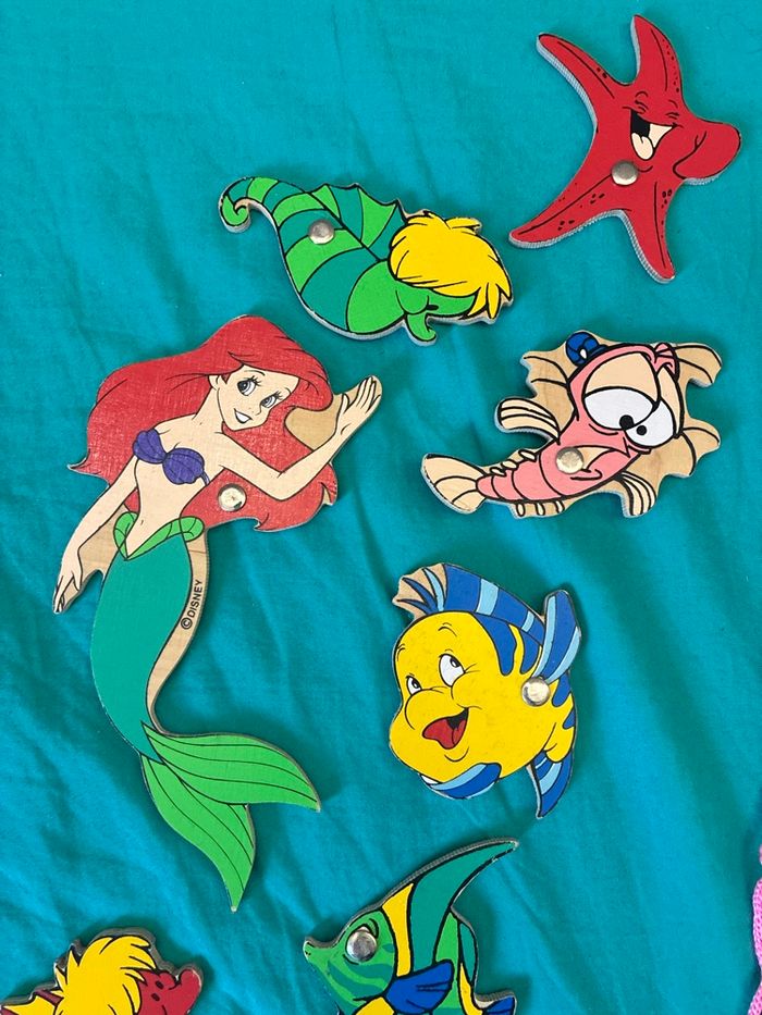 Jeu de pêche la petite sirène ariel vintage Disney - photo numéro 3