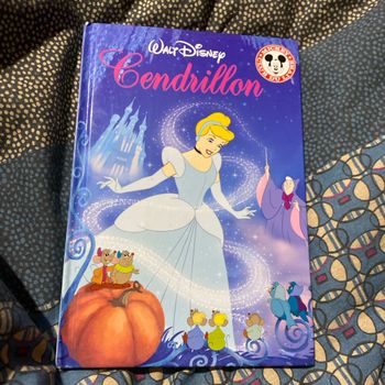 Livre cendrillon Disney club du livre Hachette