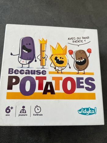 Jeu because potatoes widyka