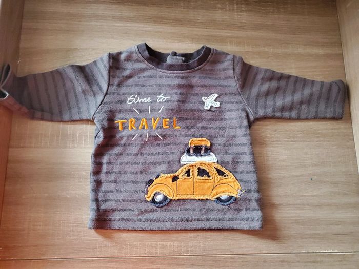 Lot de 6 tenues bébé garçon 6 mois, marque Plus - photo numéro 2