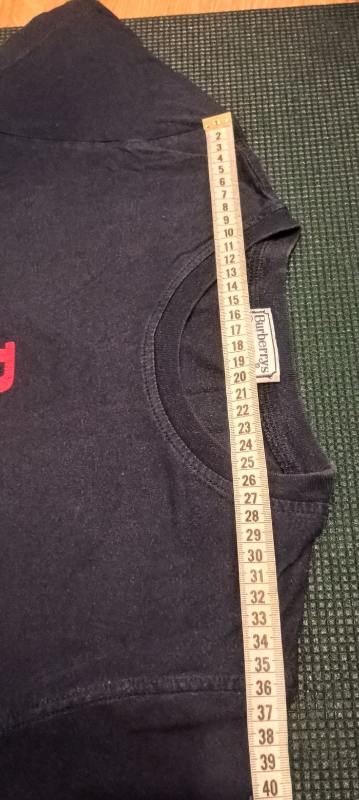 Tee Shirt Burberry London Taille S / XS Femme Noir coton - photo numéro 3