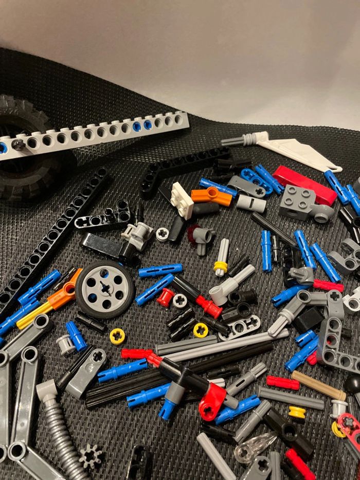 Lego Technic lot vrac clips fixations barres connecteurs officiel pièces détachées - photo numéro 9