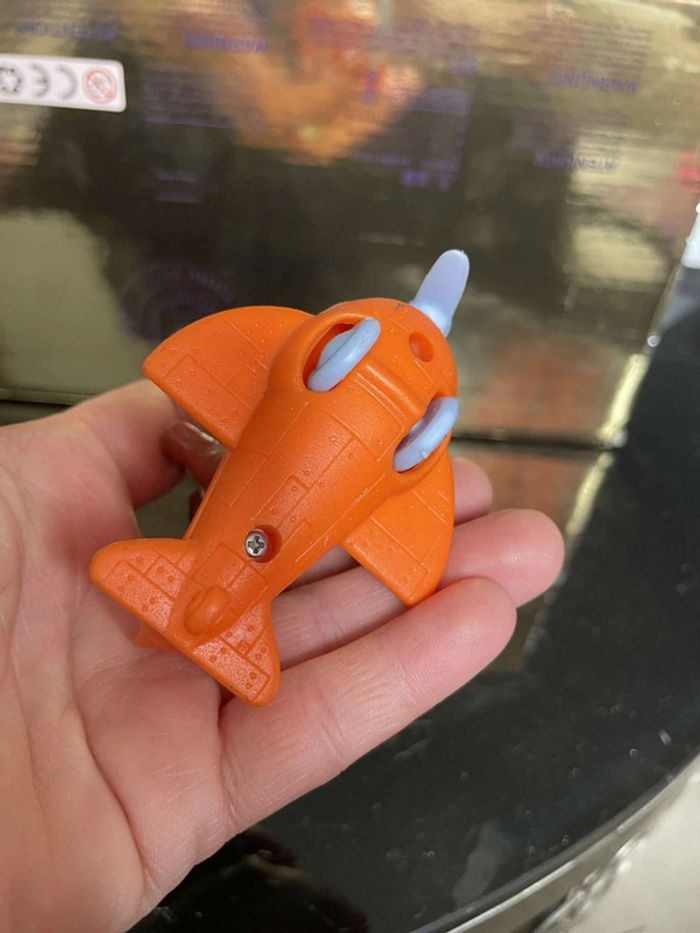 Figurine Vintage Picsou Flagada Jones en Avion 1990 Disney - photo numéro 6