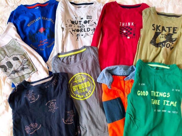 Lot de vêtements grandes marques 4 ans garçon+de 84 articles - photo numéro 8