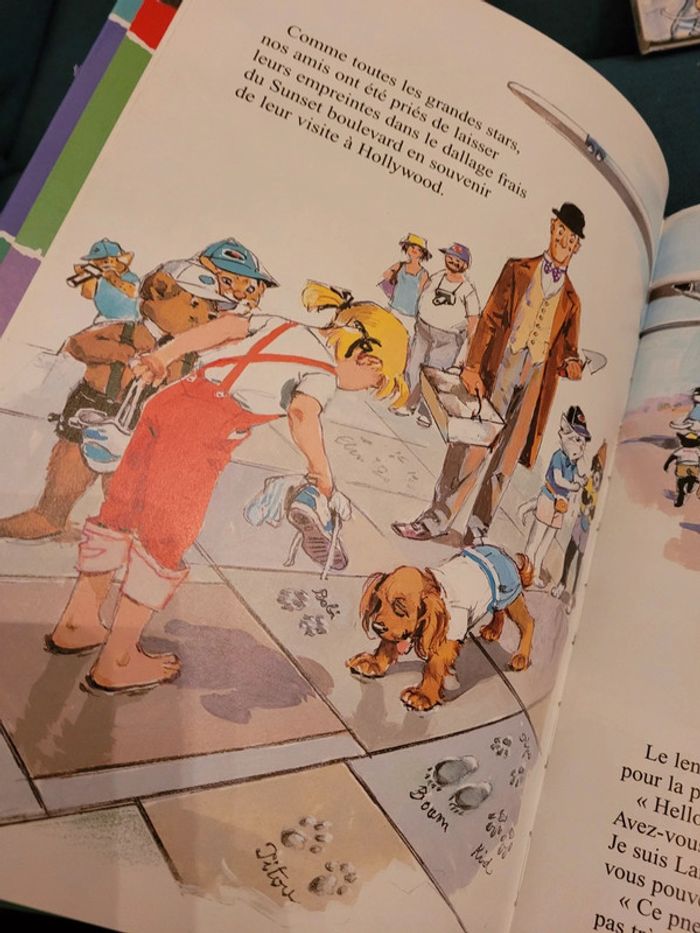 Caroline en Amérique USA Grand Canyon livre album rare multicolore Pierre Probst ours - photo numéro 4