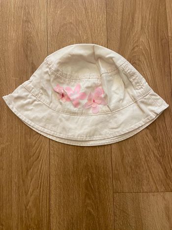 Chapeau rose fille 12/24M