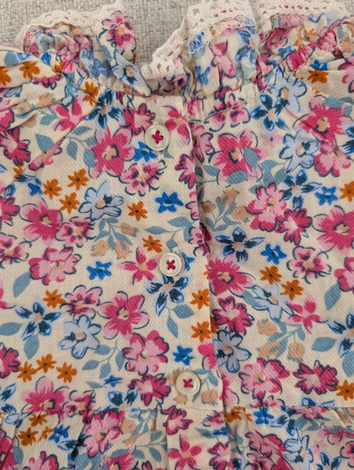Ensemble fleuri bébé 9mois - photo numéro 14