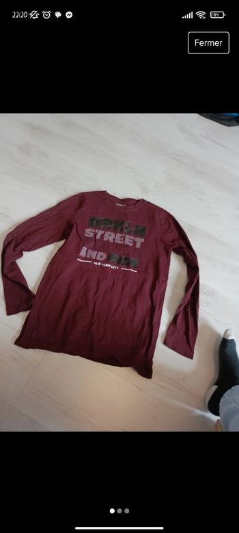 Tee shirt manches longues
