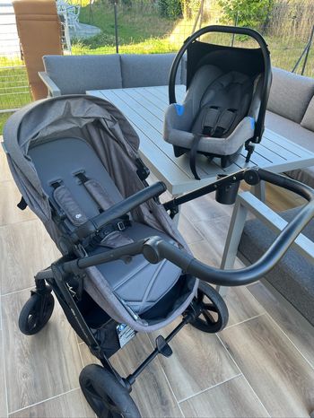 Poussette 3 en 1 kinderkraft