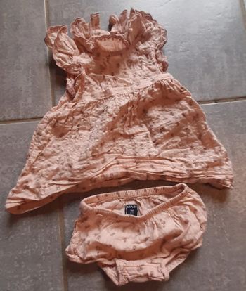 Jupe et culotte fille kiabi 3 mois