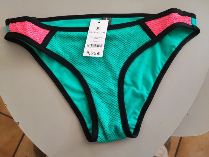 Bas de maillot de bain filet style sport