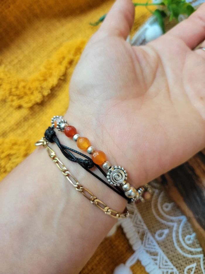 Ensemble bague et bracelet pour bouton pression - photo numéro 5