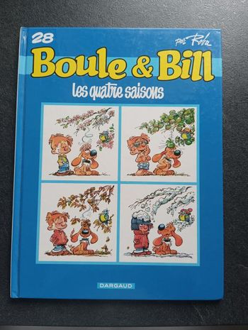 BD - Boule & Bill - Les quatre saisons - Tome 28