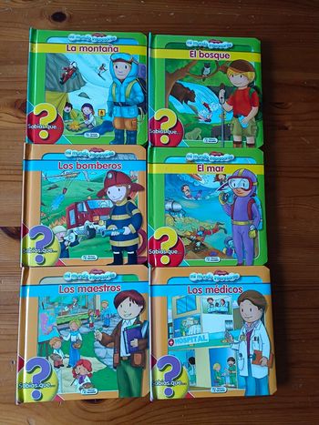 Lot de 6 livres en espagnol