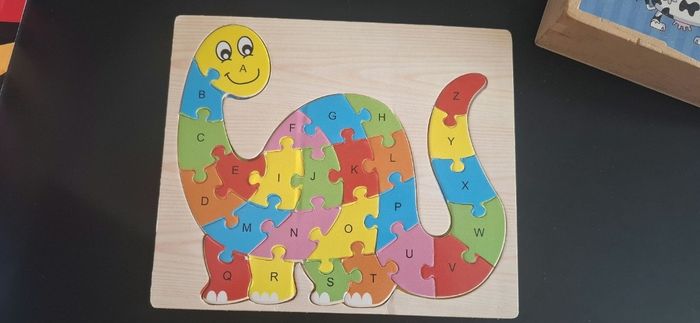 Lot puzzle bois - photo numéro 4