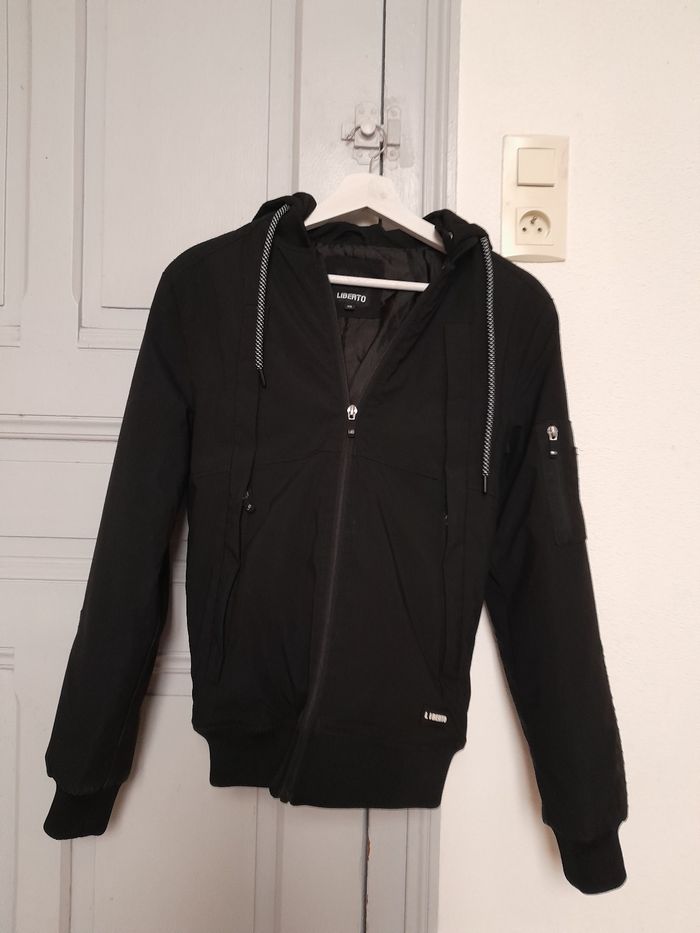 Blouson Noir garçon LIBERTO - photo numéro 3