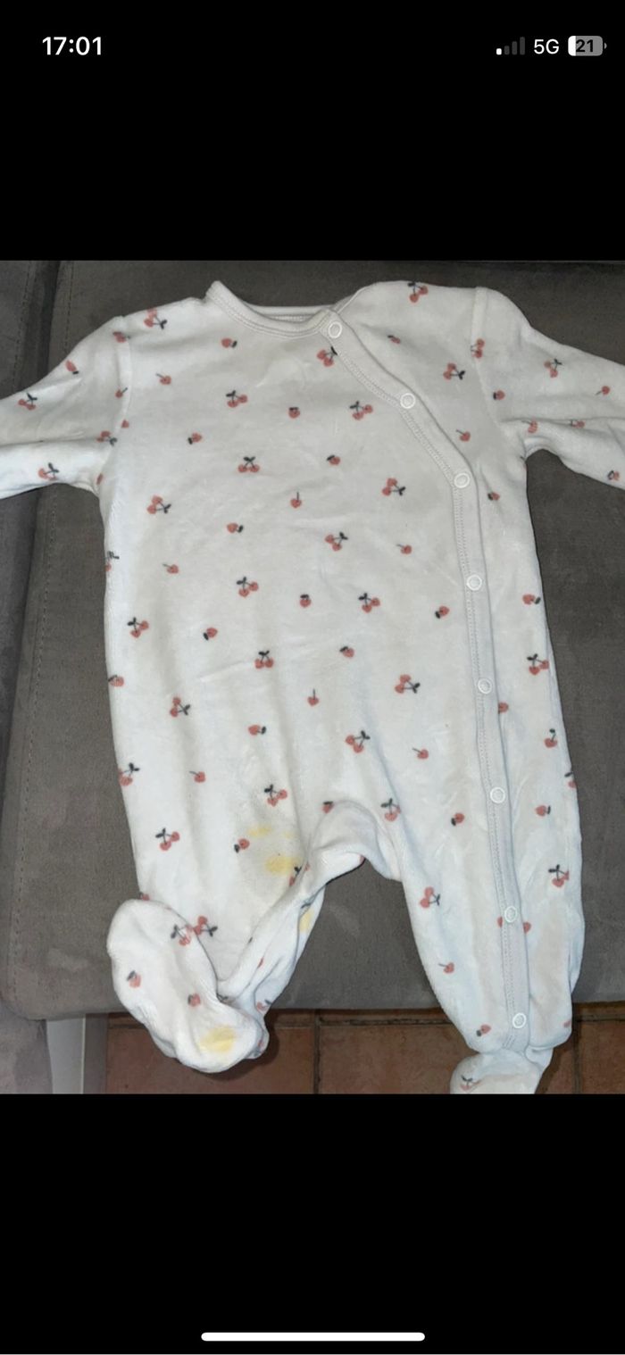 Lot pyjamas 6 mois bébé fille - photo numéro 7