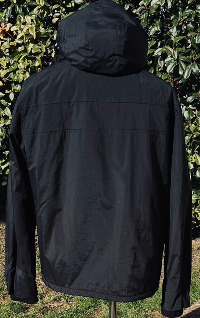 Manteau à capuche noir doublé polaire Superdry pour homme, taille XXL - photo numéro 3